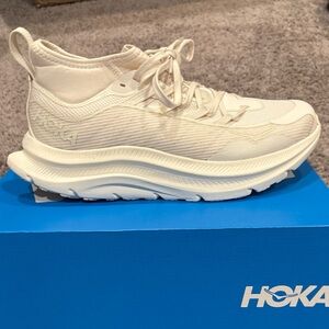 Hoka One One Kawana Mid 1169290-ABST Alabaster White Sneaker Women's Size 8